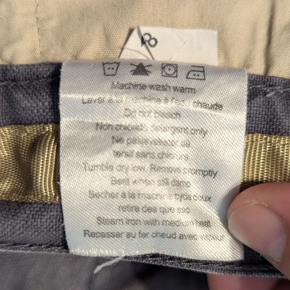 Mountain Khakis MK Mens 44x32 Gray Cotton Canvas‎ Pants Rugged Outdoor